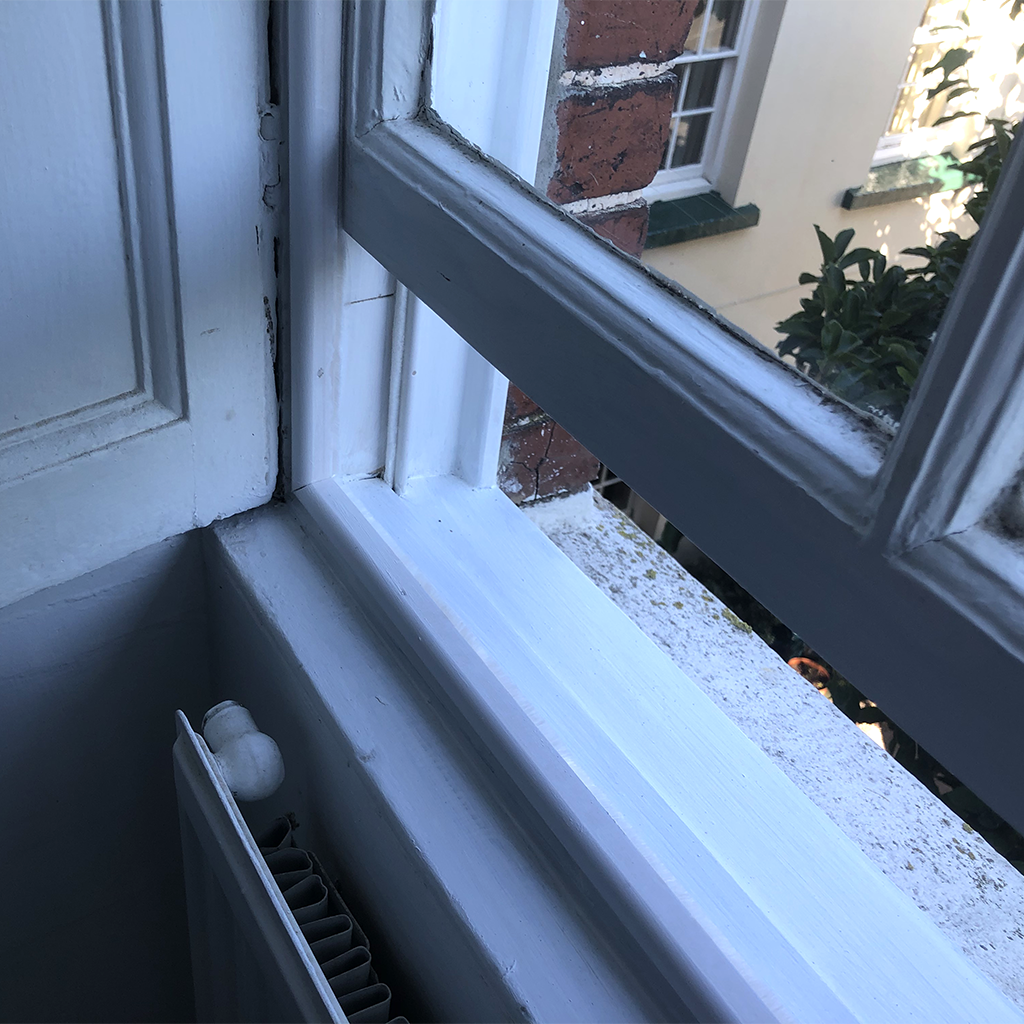 Draught proofing Sash Windows - Monmouth